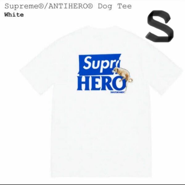 Supreme/ANTIHERO Dog Tee white Tシャツ