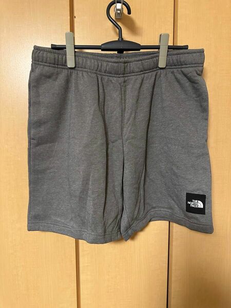 THE NORTH FACE US限定 裏起毛 ボックスロゴショーツ　NEVER STOP SHORT