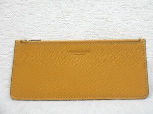 COACH コーチ コインケース メンズ レディース ジップ カードケース 横17cm 縦7.5㎝【M0501】(P)