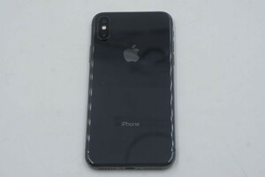 ★☆全額返金保証！最速発送！【iPhone X 256GB ブラック 85% 白ロム 動作確認済】★☆（202403-04850-Skaitori）