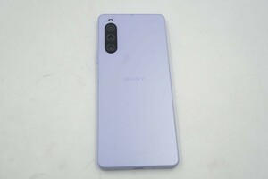 ★☆全額返金保証！最速発送！【SONY Xperia 10 V A302SO 128GB /SIMフリー/ラベンダー 美品】★☆（202404-05505-Skaitori）