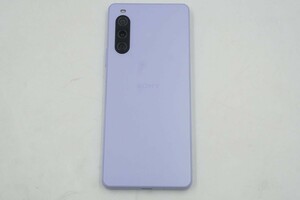 ★☆全額返金保証！最速発送！【SONY Xperia 10 V A302SO 128GB /SIMフリー/ラベンダー 動作確認済】★☆（202404-05494-Skaitori）