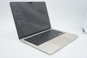 ★☆全額返金保証！最速発送！【MacBook Air 13インチ 2022 M2 /8GB /256GB スターライト 動作確認済】★☆（202402-17434-PCkaitori）