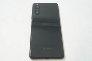 ★☆全額返金保証！最速発送！【SONY Xperia 10 II SO-41A 64GB docomo ブラック 白ロム 動作確認済】★☆（202405-05824-Skaitori）