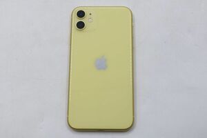 ★☆全額返金保証！最速発送！【iPhone11 256GB SIMフリー イエロー 難あり】★☆（202404-05370-Skaitori）