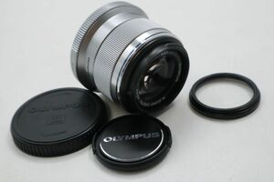 ★☆全額返金保証！最速発送！【OLYMPUS 単焦点レンズ M.ZUIKO DIGITAL 45mm F1.8 シルバー 難あり】★☆（202404-30801-kaitori）