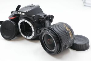 ★☆全額返金保証！最速発送！【Nikon デジタル一眼レフカメラ D5500 18-55 VR II レンズキット ブラック 】★☆（202404-30697-kaitori）