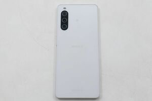 ★☆全額返金保証！最速発送！【SONY Xperia 10 V A302SO 128GB /SIMフリー/ホワイト 動作確認済】★☆（202404-05496-Skaitori）