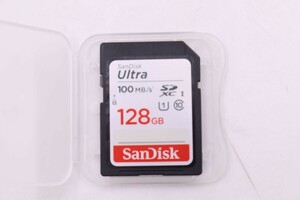 ** full amount repayment guarantee! fastest shipping![SanDisk SD card 128GB SDXC Class10 UHS-I 140MB/s SanDisk Ultra]**(202403-29462-kaitori)