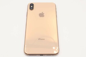 ★☆全額返金保証！最速発送！【iPhone XS Max 512GB MT702J/A Softbank ゴールド 動作確認済】★☆（202401-03410-Skaitori）