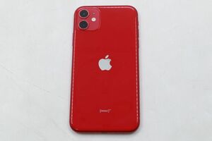 ★☆全額返金保証！最速発送！【iPhone 11 MWLV2J/A 64GB PRODUCT RED docomo 84% 白ロム 難あり】★☆（202404-19682-PCkaitori）