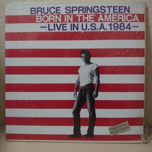 LP☆Bruce Springsteen/BORN IN THE AMERICA［Red, Blue, White wax/Special Limited/カラーレコード3枚組/コレクターズ/LIVE IN USA1984］