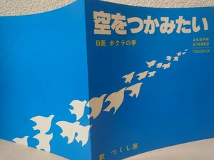 EP★つくし座/空をつかみたい、ボクラの夢［自主制作盤/T4R-1001/1977年］