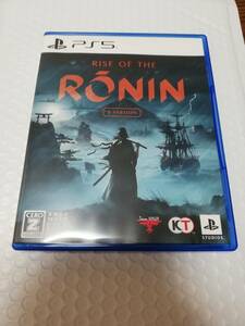 中古　PS5　ライズオブローニン　RONIN　コード未使用