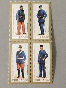  Chile 1981 year 1879 year. military uniform B05-109