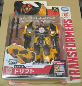 新品 パッケージに多少傷みあり トランスフォーマー アドベンチャー TAV18 ドリフト Transformers RID DRIFT