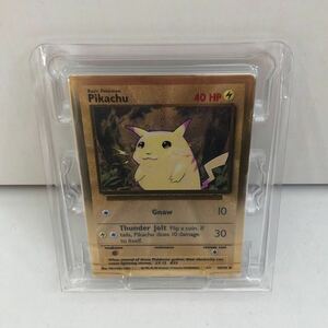 ポケモンカード 正規品　ピカチュウ　メタルカード　pikachu