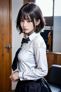 U80　1円スタート 【一点物 再販なし】伊藤 有紀 ＜A4サイズ 美女ポスター＞ 最高画質 制服 ビキニ コスプレ グラビア セクシー 美乳 美尻