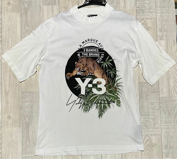 超希少！ y-3 yohji yamamoto レオパード adidas ロング Tシャツ