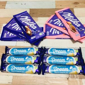 milka ミルカ ストロベリー ハッピーカウ キャドバリー ドリーム チョコレート 12個