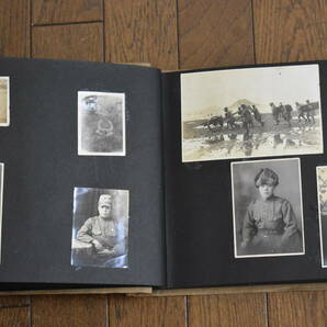 うぶ品 古い軍隊の写真帖 １６２枚 日本軍 軍人 建物 馬 貴重資料の画像6