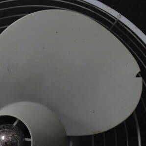 うぶ品 昭和レトロ 日立 A.C DESK FAN M-6036D 扇風機 30cmタイプ ３枚羽根 アンティーク 未整備品 稼働品 ジャンクの画像7