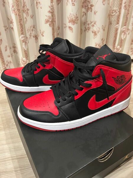 JORDAN1 Mid Bred 27.5cm 最安値！