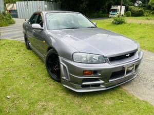 日産　スカイライン　R34 SKYLINE GF-HR34 2WD 5速　５MT セダン　