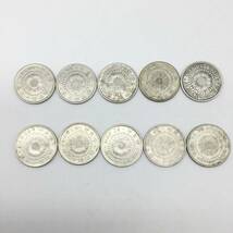 【8254A】日本古銭 旭日50銭銀貨 五十銭銀貨 美品10枚まとめ 総重量約100.7g 明治 大正 近代貨幣 硬貨 アンティークコイン メダル シルバー_画像4