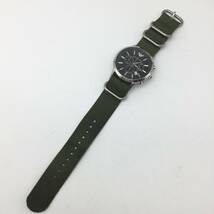 【1816】エンポリオアルマーニ EMPORIO ARMANI クロノグラフ クォーツ 腕時計 AR-2434 動作品 メンズ_画像5