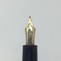 【3432】モンブラン MONTBLANC 万年筆 MEISTERSTUCK マイスターシュテュック NO.146 4810 ペン先 K14 ケース付き 筆記用具 ペン_画像3