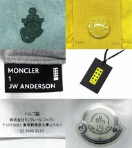 12万新品本物◆モンクレールジーニアス◆L◆JW ANDERSON 1 MONCLER パッチワーク×ステッチコットンTシャツ 男女兼用 灰 1円_画像9