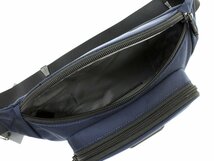 6万新品◆TUMI トゥミ◆紺バリスティックナイロンクロスボディバッグ１円_画像7