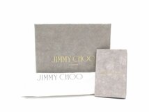 5万新品◆JIMMY CHOOジミーチュウ◆スタースタッズレザーキーホルダー1円_画像6