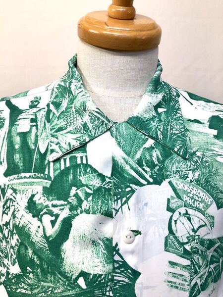 1950s Kilo Hana ハワイアンシャツ Made in USA Size XL