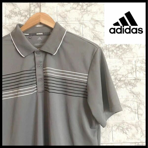 ADIDAS GOLF M SIZE ポロシャツ 半袖ポロシャツ USAモデル　米軍基地内購入　日本未発売品　アディダス　ゴルフ