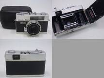 h4D173R- フィルムカメラ レンズ おまとめ 11点 OLYMPUS Konica FUji RICOH KYOSERA 動作未確認 現状品_画像8