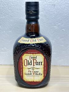 4321] 未開栓 Grand Old Parr（グランド オールド パー）12年 デラックス 40％ 750ml De Luxe スコッチウィスキー