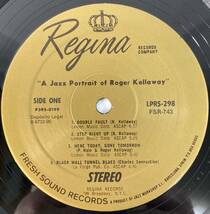 ロジャー・ケラウェイ (Roger Kellaway) / a jazz portrait of Roger Kellaway featuring Jim Hall 西盤LP FSR FSR-743　未使用に近い_画像4