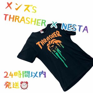 THRASHER × NESTAコラボTシャツ★スラッシャー ネスタ
