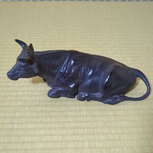 牛の置物　工芸品　伝統工芸　金属工芸　【匿名配送】　銅製品