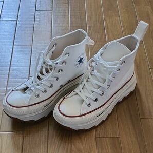 スニーカー コンバース CONVERSE 厚底 ハイカット オールスター 100 トレックウエーブ ALL STAR 100 