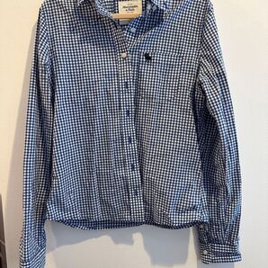 アバクロ チェック柄シャツ