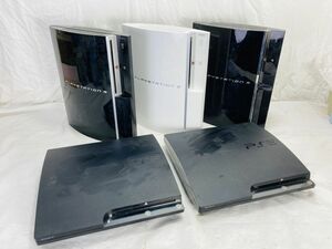 SONY ソニー PS3 5台まとめ Playstation3 プレステ3 CECH-2000A L00 H00 A00 通電確認済み HY-240328001