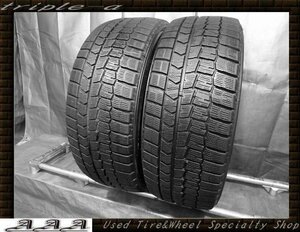 ダンロップ WINTER MAXX WM02 225/45R18 2本 バリ山！ 【624S】