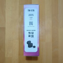 【新品・未使用・未開封】ワイヤレスイヤホン ヤマハ TW-E7B Bluetooth 52 アクティブノイズキャンセリング【ブラック】_画像3