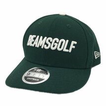 coco★ビームスゴルフ★ニューエラ★メッシュキャップ★パンチング★緑★グリーン★9FIFTY★美品★中古※レターパックプラス発送可★90847_画像1