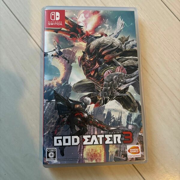 GOD EATER 3 Nintendo Switch版　ゴッドイーター3 ソフト