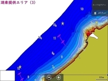 LOWRANCE HDS 魚探画面