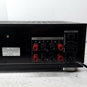 【音出し確認済】SONY TA-F222ESA INTEGRATED STEREO AMPLIFIER Audio ソニー プリメインアンプ オーディオ Gシャーシー SN45408013の画像7